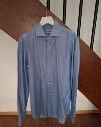 Gutteridge Uomo L 42 Azzurra Cotone
