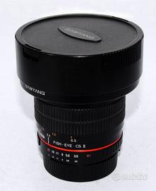 37556 Samyang Nikon AI 8mm f/3,5 Fisheye CS II