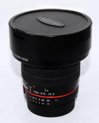 37556 Samyang Nikon AI 8mm f/3,5 Fisheye CS II