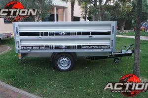 STONE 250 - Carrello doppie sponde 251x151x70 cm