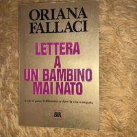 Oriana Fallaci Lettera a un bambino mai nato