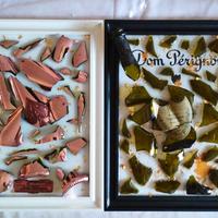 quadri con bottiglie 