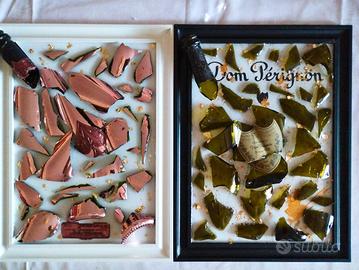 quadri con bottiglie 