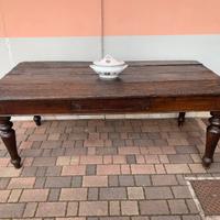 Tavolo rustico da macellaio, primi 800’ molto robu