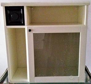 Mobiletto per arredo a parete con cassetto