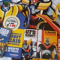 GOLDRAKE MAZINGA JEEG DVD CON CARTONATI EDICOLA 
