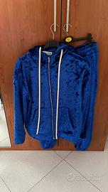 completo blu VELLUTO