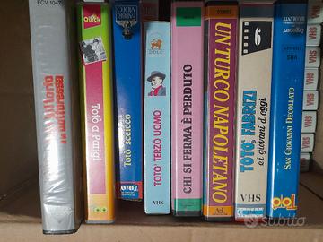  Film di TOTÒ  in videocassette vhs p