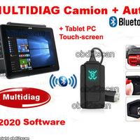 Diagnosi auto Professionale 2022 con tablet TOUCH