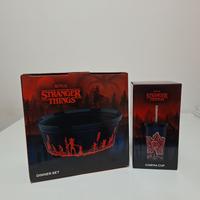 Cinema cup + Dinner set Strangers Things Conad