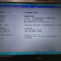 fujitsu lifebook E558