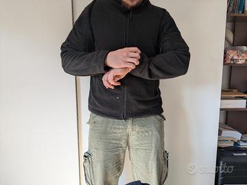 Felpa Kombat Tactical nera taglia L