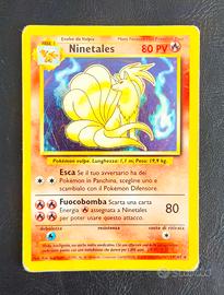 Carta Pokemon Ninetales Set Base Holo