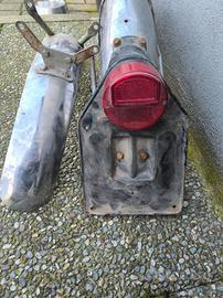 coppia parafanghi moto cross vintage 