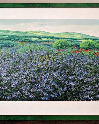F. Azzinari - Campo di Lavanda, serigrafia 35/199