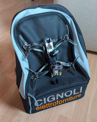 Zaino FPV con aggancio drone esterno