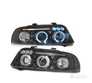 FARI AUDI A4 B5 99-00 ANGEL EYES LED NERO