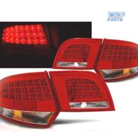 FANALI PER AUDI A3 8PA SPORTBACK 04-08 LED ROSSO C