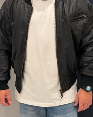 Giubbino di pelle vintage
