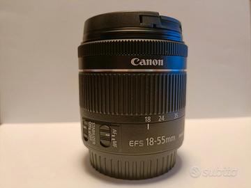 Obbiettivo Canon ef-s 18 55 stabilizzato 