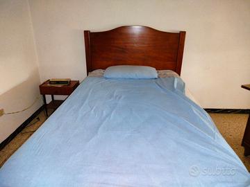 Letto una piazza e mezza legno massiccio