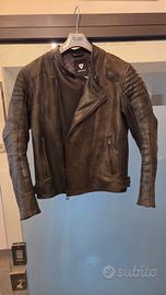 giacca moto uomo pelle revit surgent taglia 50