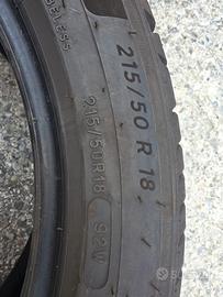 Gomme Michelin 215/50 R18 92W – 95% Battistrada