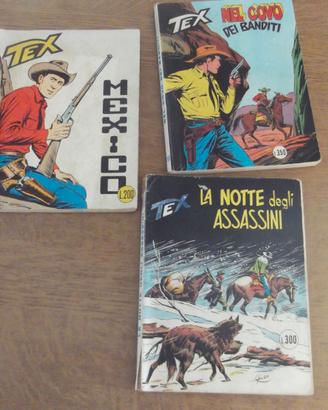 Tex fumetti anni 60/70 prima edizione