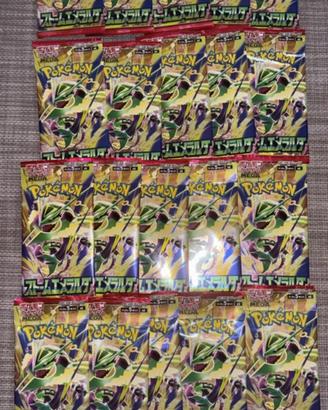 Pacchetti pokemon storm emerald x30