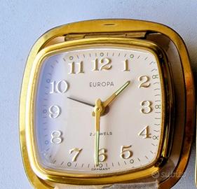 Orologio sveglia Europa anni 50/60