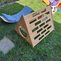 triangolo arrampicata bambini legno