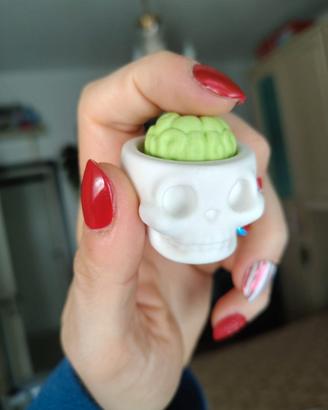 Clicker Teschio stampato in 3D