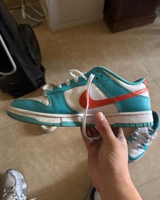 Scarpe Nike Dunk Low Miami Dolphins