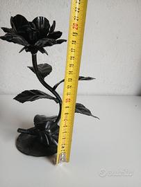 candelabro in ferro battuto 