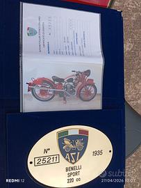 benelli 220 sport 1935