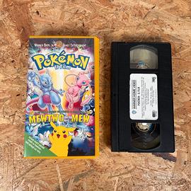 Pokémon Il Film Mewtwo Contro Mew VHS Italiana
