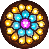 Luminaria Pugliese Salentina Flamboyant Ø60Cm