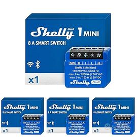 Shelly 1 Mini Gen3, Relè Intelligente WiFi e Bluet