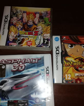 Videogiochi Nintendo ds in blocco