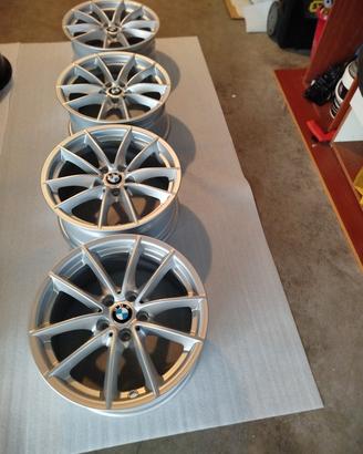 4 cerchi in lega originali BMW 7.5×17ET27