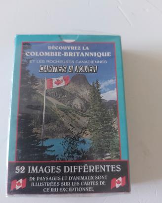 Carte da Gioco Canada British Columbia Sigillate
