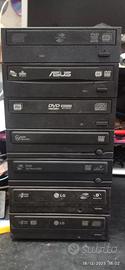 7 masterizzatori dvd interno neri