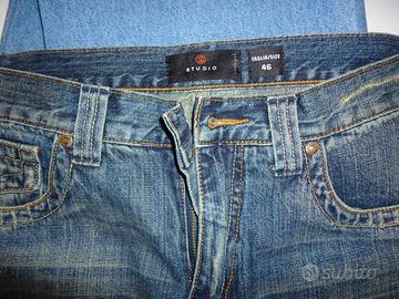 Pantaloni jeans 100% cotone completamente nuovi