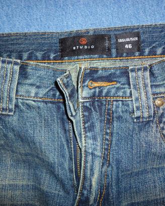 Pantaloni jeans 100% cotone completamente nuovi
