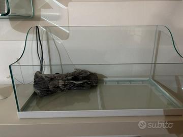 Acquario per tartarughe/anfibi/pesciolini