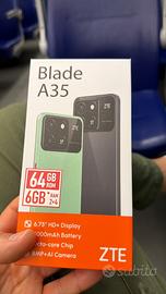 ZTE BLADE A35 4+64, 64 GB, Black dual sim