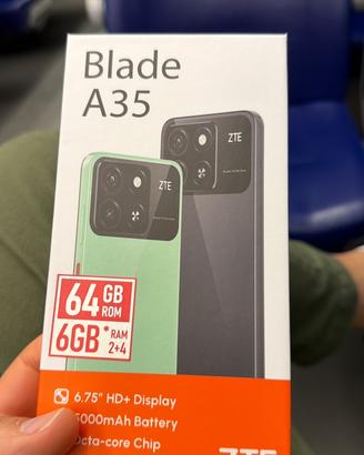 ZTE BLADE A35 4+64, 64 GB, Black dual sim