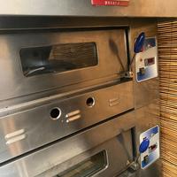 Forno a gas e metano per pizza