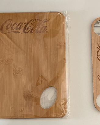 Tagliere e apribottiglie Coca-Cola