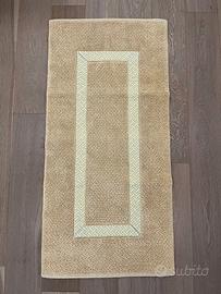 Tappeto bagno giallo 52x107